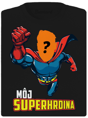 Môj superhrdina dámske športové tričko Black