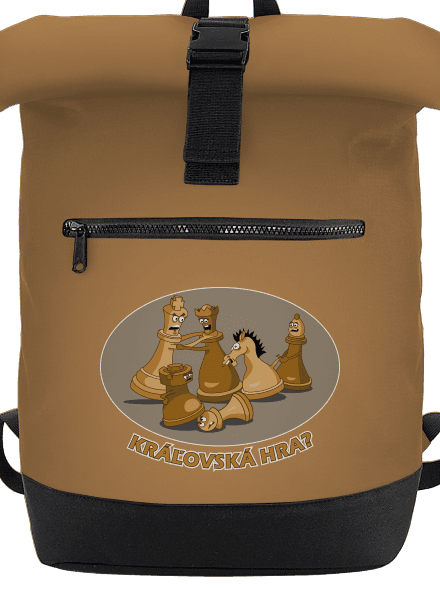 Kráľovská hra batoh Caramel