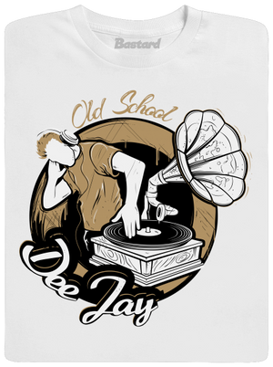 Old school DJ detské tričko White