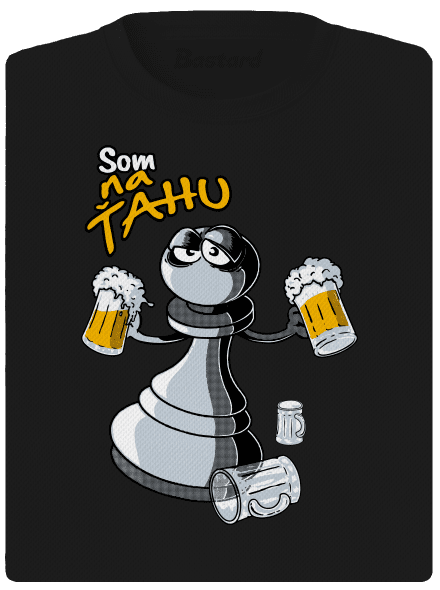 Na ťahu dámske športové tričko Black