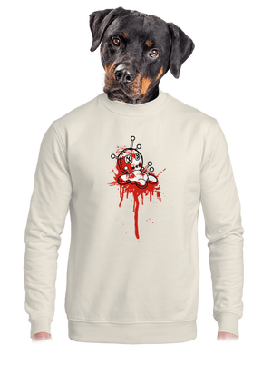 unisex mikina bez kapucne