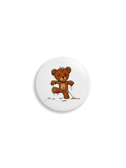 Zombie teddy placka 