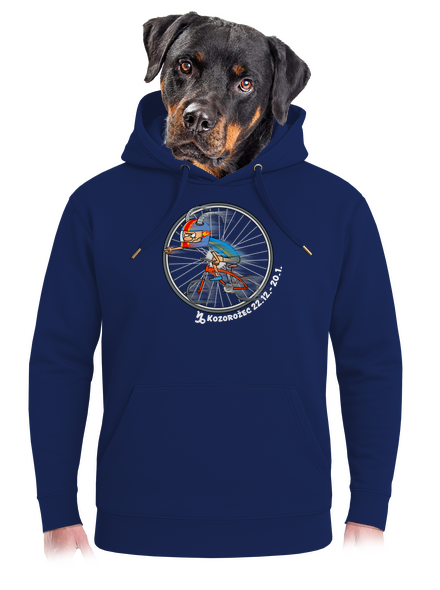 Cyklistický horoskop: Kozorožec unisex mikina premium Navy