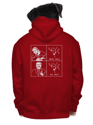 Cimrman: Copak jmelí pánska mikina na zips Red