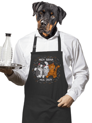 Moja rodina zástera Dark Grey