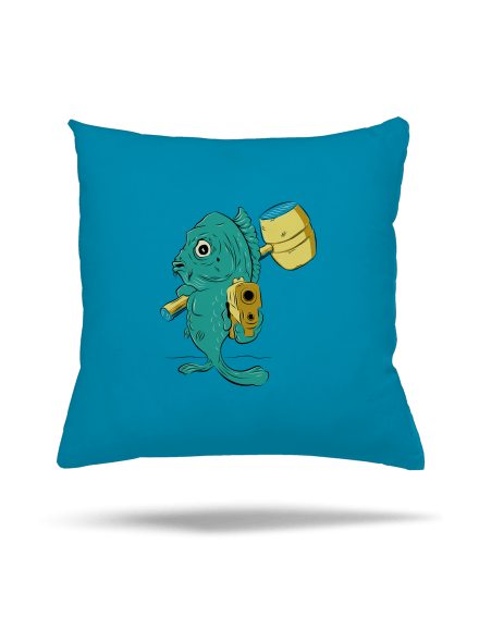 Posledná štedrovečerná vankúš Blue Turquoise