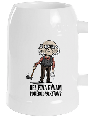 Neklidný bez piva polliter White