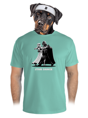 Star dance pánske športové tričko Mint Mal