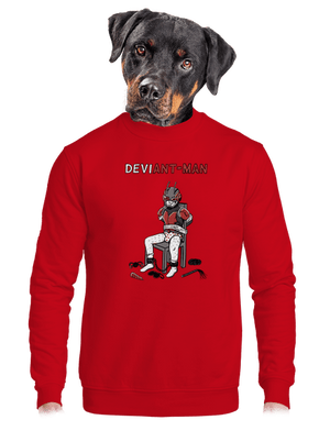 unisex mikina bez kapucne