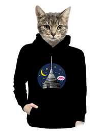 dámska mikina klokanka