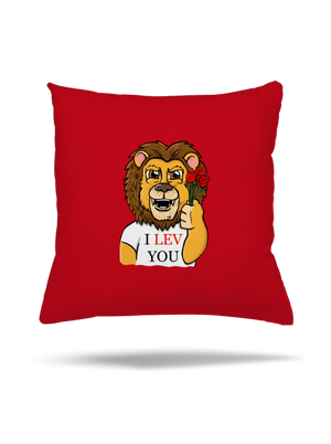 I lev you vankúš Red