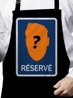 Značka réservé zástera Black