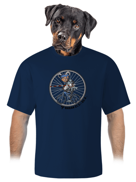Cyklistický horoskop: Baran unisex tričko oversized Midnight Blue