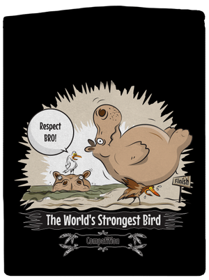 Strongest bird dámska mikina na zips Black