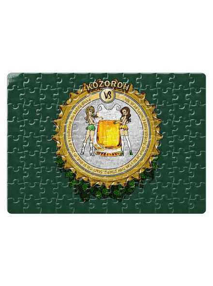 Pivný horoskop: Kozorožec puzzle White