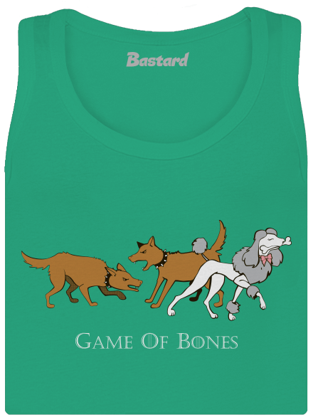 Game of Bones dámske tielko klasické Mint Mal