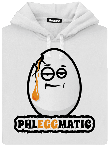 Phleggmatic dámska mikina klokanka White