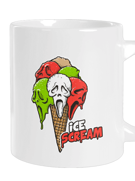 Ice Scream veľký hrnček White