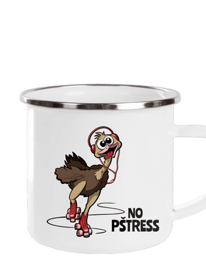 No pštress plecháčik White