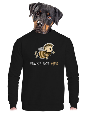 unisex mikina bez kapucne