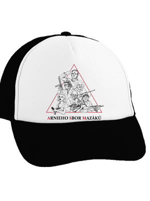 Arnieho sbor mazáků šiltovka truckerka Black cap