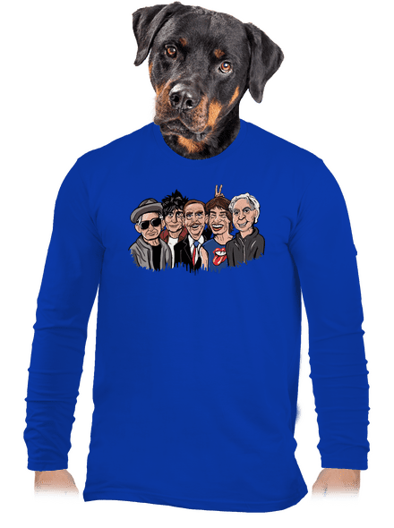 Havel a Stouni pánske dlhý rukáv Royal Blue