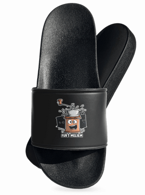 Mlynček šľapky Black