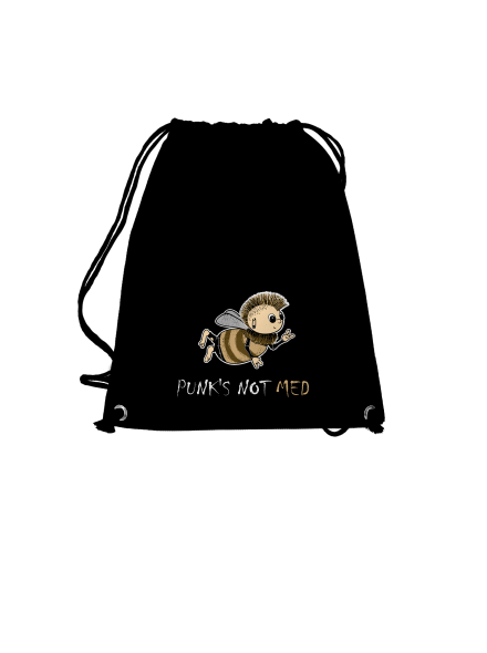 Punks Not Med vak Black