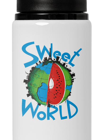 Sweet World flaša na vodu White
