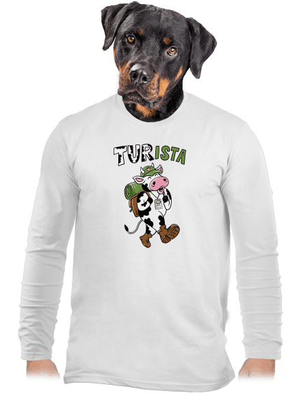 Tur na cestách pánske dlhý rukáv White