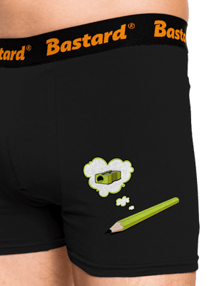 Ceruzka a Strúhatko boxerky Black