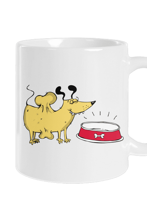 Kostička klasický hrnček White