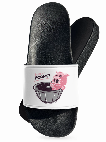 Vo forme šľapky White