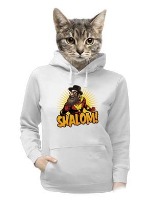 dámska mikina klokanka