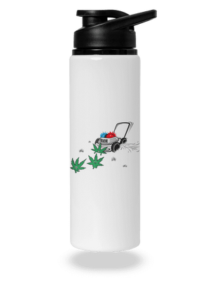 Ganja kríza flaša na vodu White