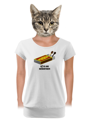 dámske tričko s lemom