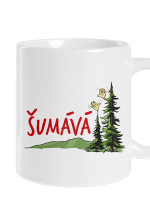 Šumává klasický hrnček White