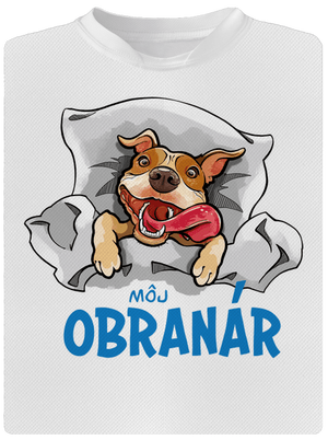 Môj obranár pánske športové tričko White