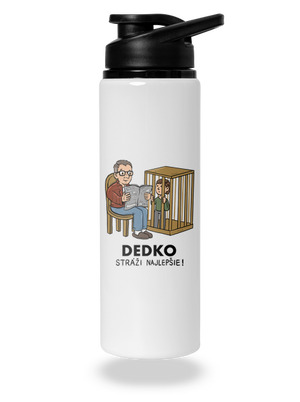Dedko stráži najlepšie flaša na vodu White