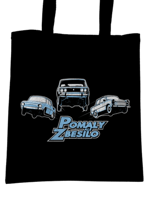 Pomaly a zbesilo taška Black