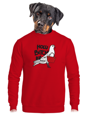 unisex mikina bez kapucne