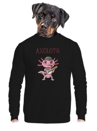 unisex mikina bez kapucne