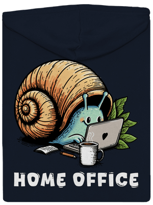 Slimákov home office dámska mikina na zips Navy Mal