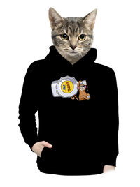 dámska mikina klokanka