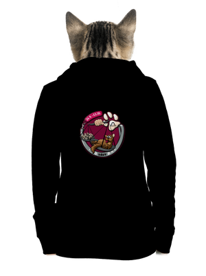 dámska mikina na zips