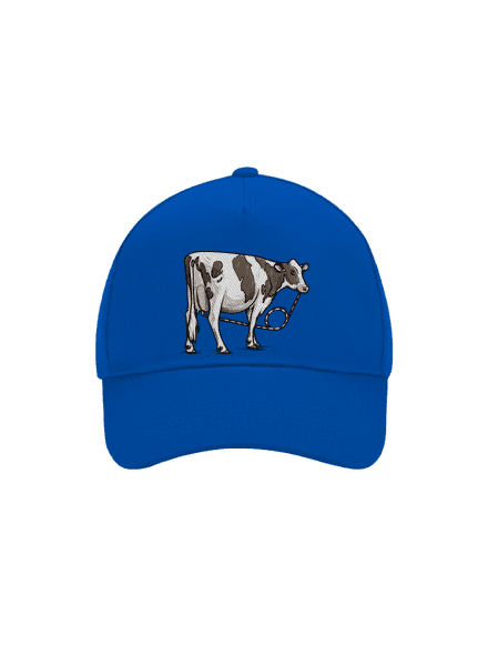 Cow drink šiltovka baseballka Bright Royal
