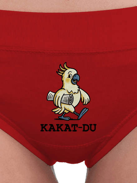Kakat-du dámske nohavičky Red Mal