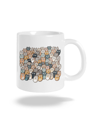 Nájdi čerta klasický hrnček White