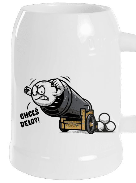 Chceš delo? polliter White