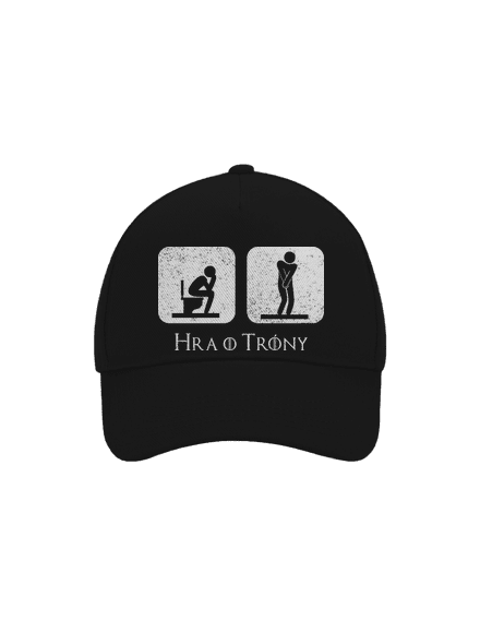 Hra o trůny šiltovka baseballka Black